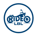 Ride LBL Logo Blue motorcycle rental