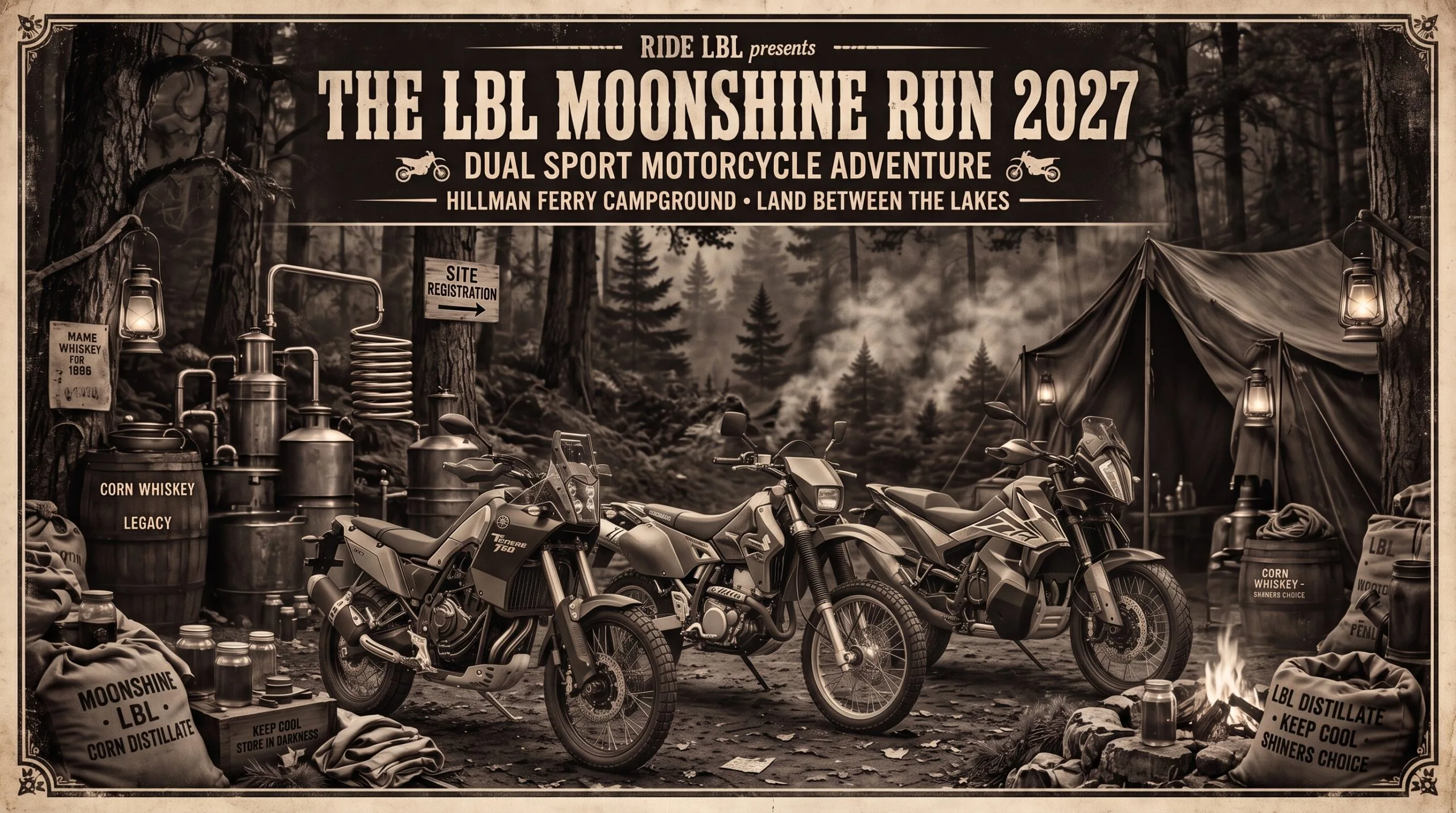 Moonshine Run Landscape Moonshine Run Landscape